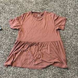 American Eagle Babydoll tee